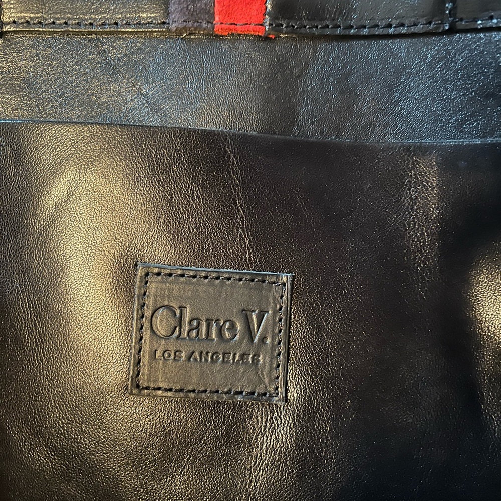 CLARE V. Tote.. NWT… excellent condition… never carried! Black Leather
